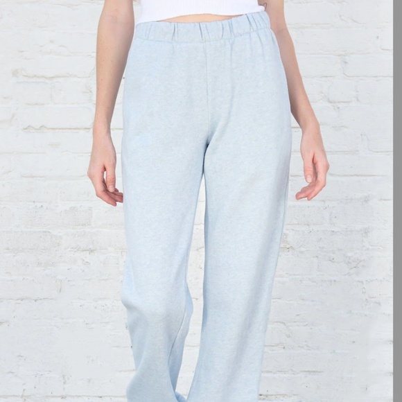 Brandy Melville Pants - Brandy Melville Rosa Sweatpants (Baby Blue)